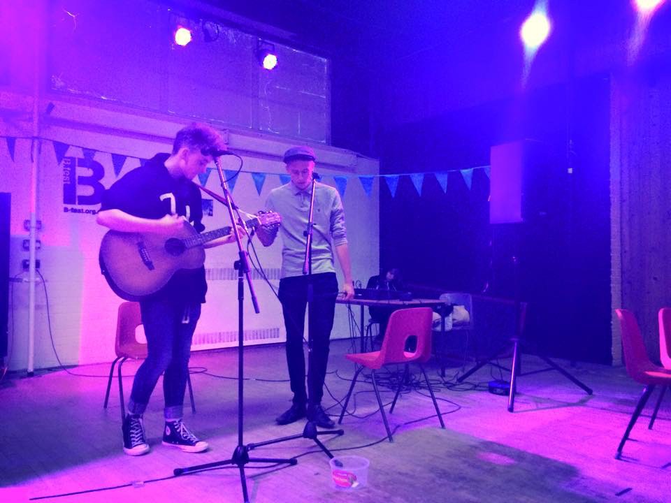 Jack and James get acoustic