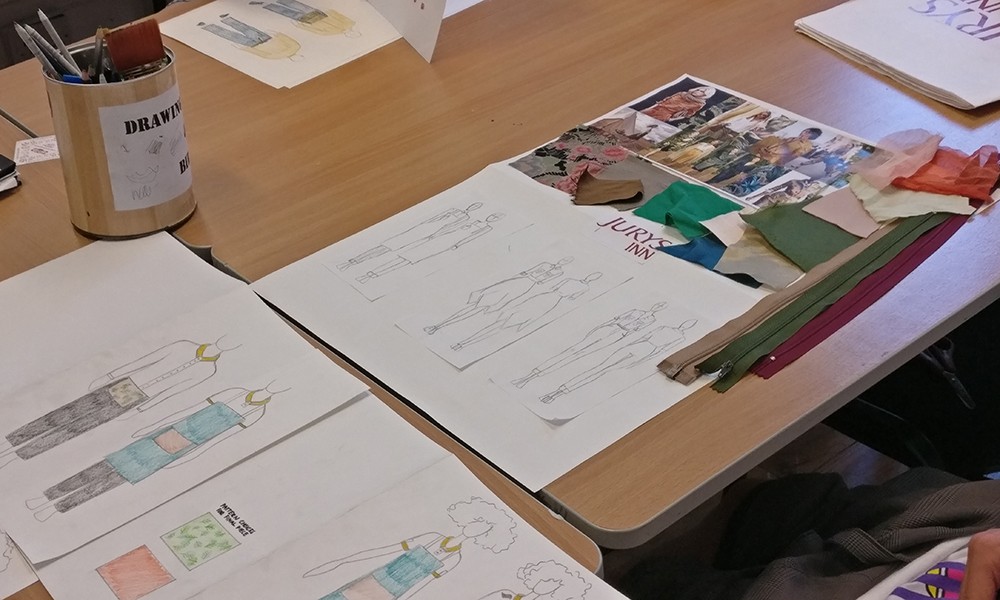 Fashion presented concepts to Jurys Inn
